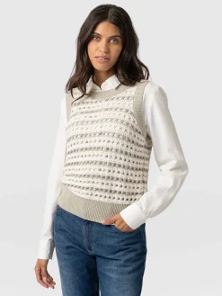 Adler Sleeveless Knit - Beige