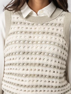 Adler Sleeveless Knit - Beige