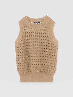 Adler Sleeveless Knit - Camel