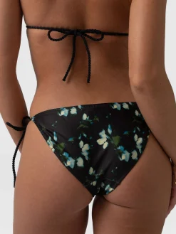 Alba Tie Side Bikini Bottom - Blue Aurora