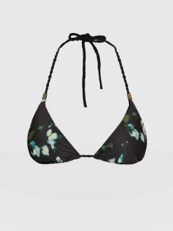 Alba Triangle Bikini Top - Blue Aurora