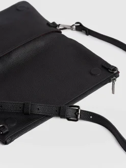 Alexis Studded Clutch - Black