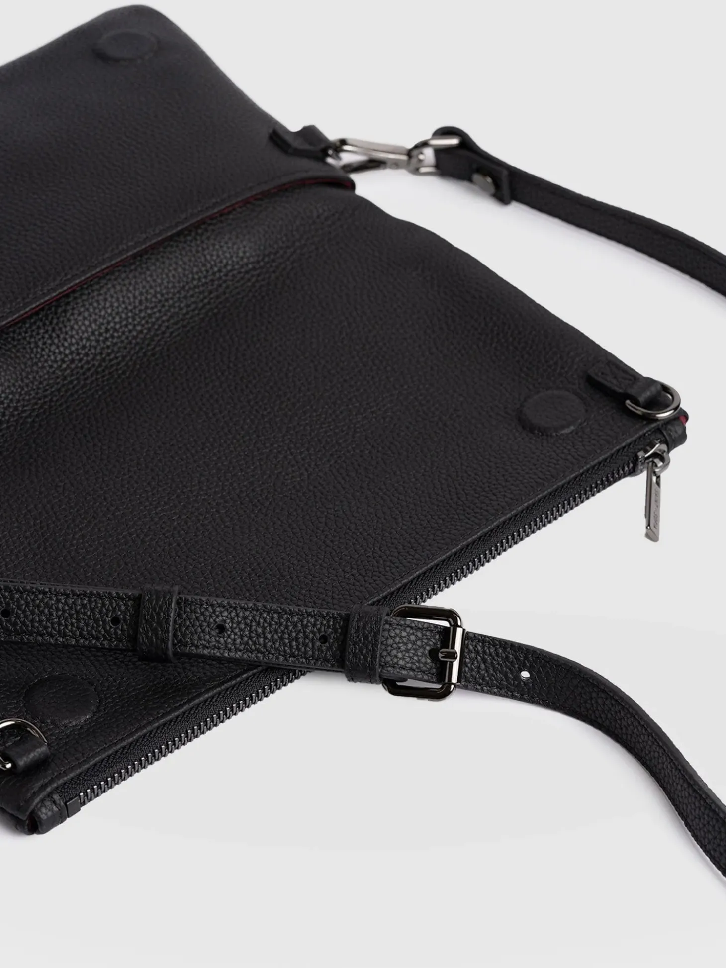 Alexis Studded Clutch - Black