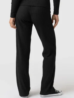 Apartment Pant Ribbed - Black Rib