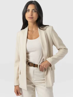 Argent Blazer - Cream