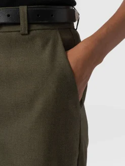 Argent Wide Leg Pant - Khaki