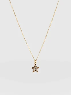 Astral Star Necklace - Gold
