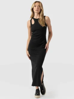 Axel Cut Out Dress - Black
