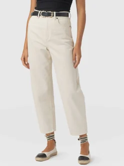 Barrel Leg Jean - Cream