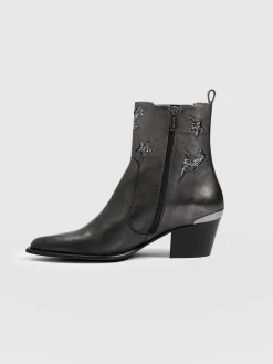 Billie Rock Boot - Gunmetal