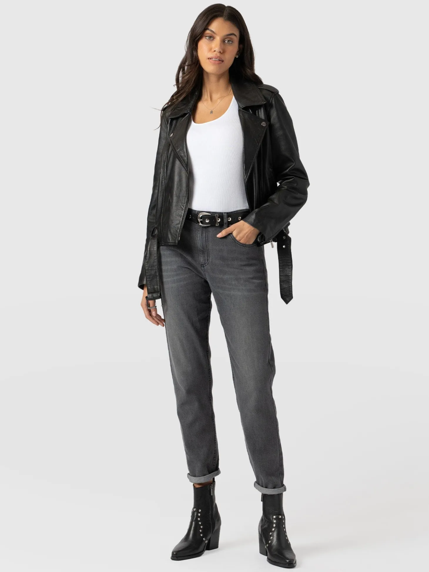 Boyfriend Jeans - Black