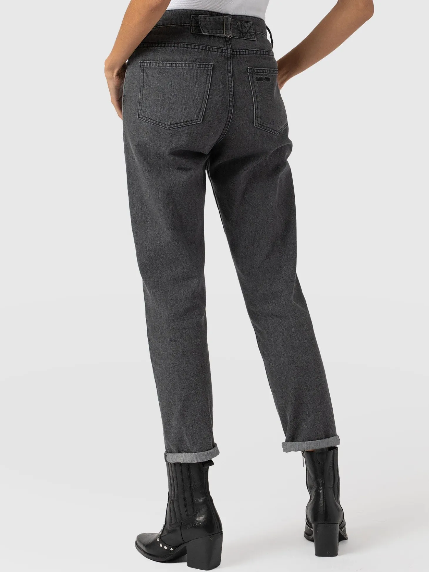 Boyfriend Jeans - Black