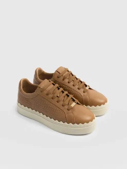 Brook Scallop Sneaker - Tan