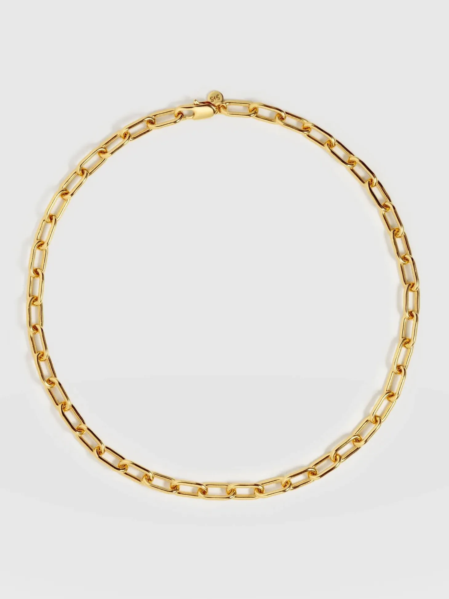 Cable Chain Necklace - Gold
