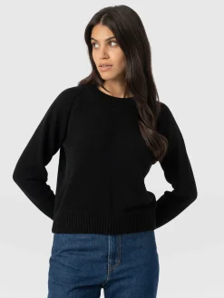 Cambridge Cashmere Sweater - Black