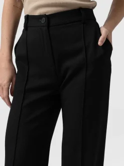 Cambridge Tailored Wide Leg Pant - Black