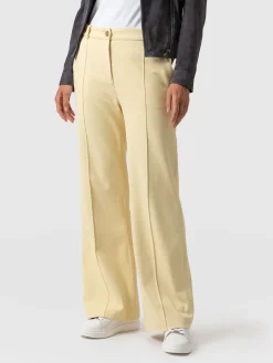 Cambridge Tailored Wide Leg Pant - Yellow