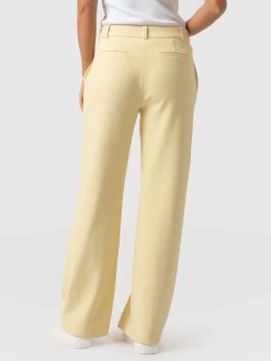 Cambridge Tailored Wide Leg Pant - Yellow