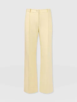 Cambridge Tailored Wide Leg Pant - Yellow