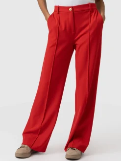 Cambridge Tailored Wide Leg Pant - Red