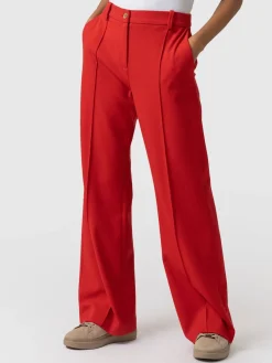 Cambridge Tailored Wide Leg Pant - Red