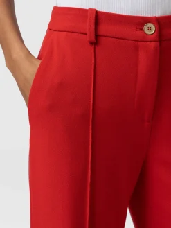 Cambridge Tailored Wide Leg Pant - Red