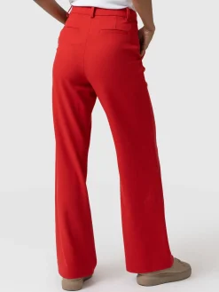 Cambridge Tailored Wide Leg Pant - Red