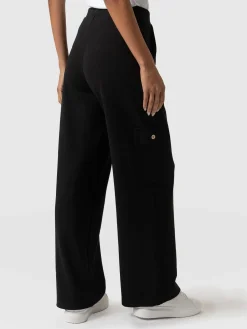 Cargo Chelsea Wide Leg Pant - Black