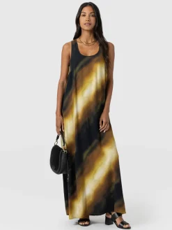 Celeste Maxi Dress - Yellow Gradient