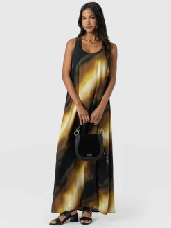 Celeste Maxi Dress - Yellow Gradient