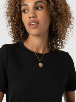 Chelsea Crew Neck Tee - Black