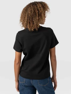 Chelsea Crew Neck Tee - Black