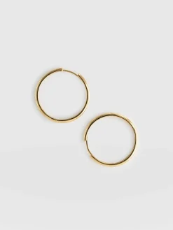 Classic Hoop Earrings - Gold