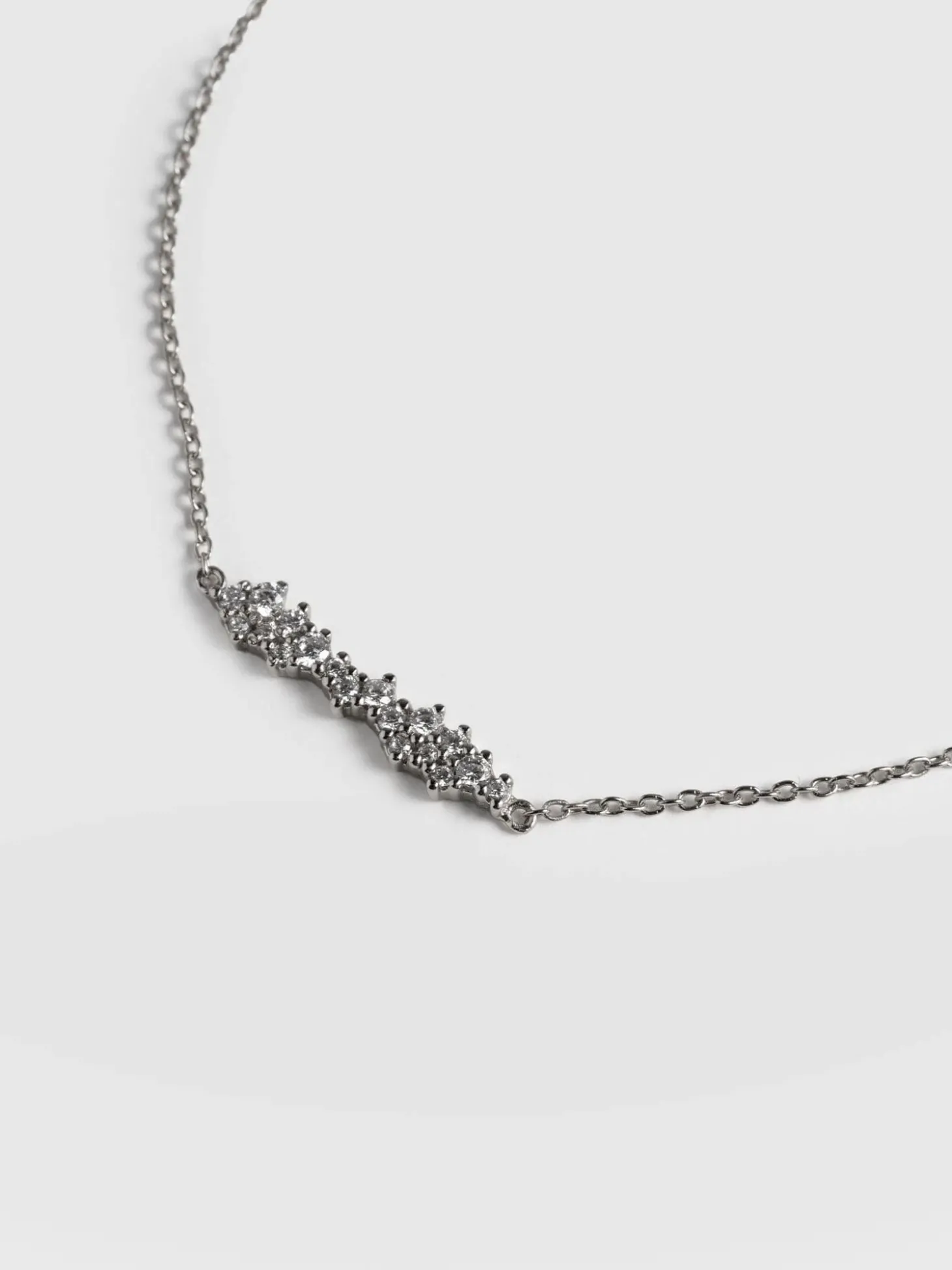 Constellation Cluster Bar Bracelet - Silver