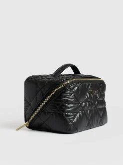 Cosmetics & Wash Bag - Black