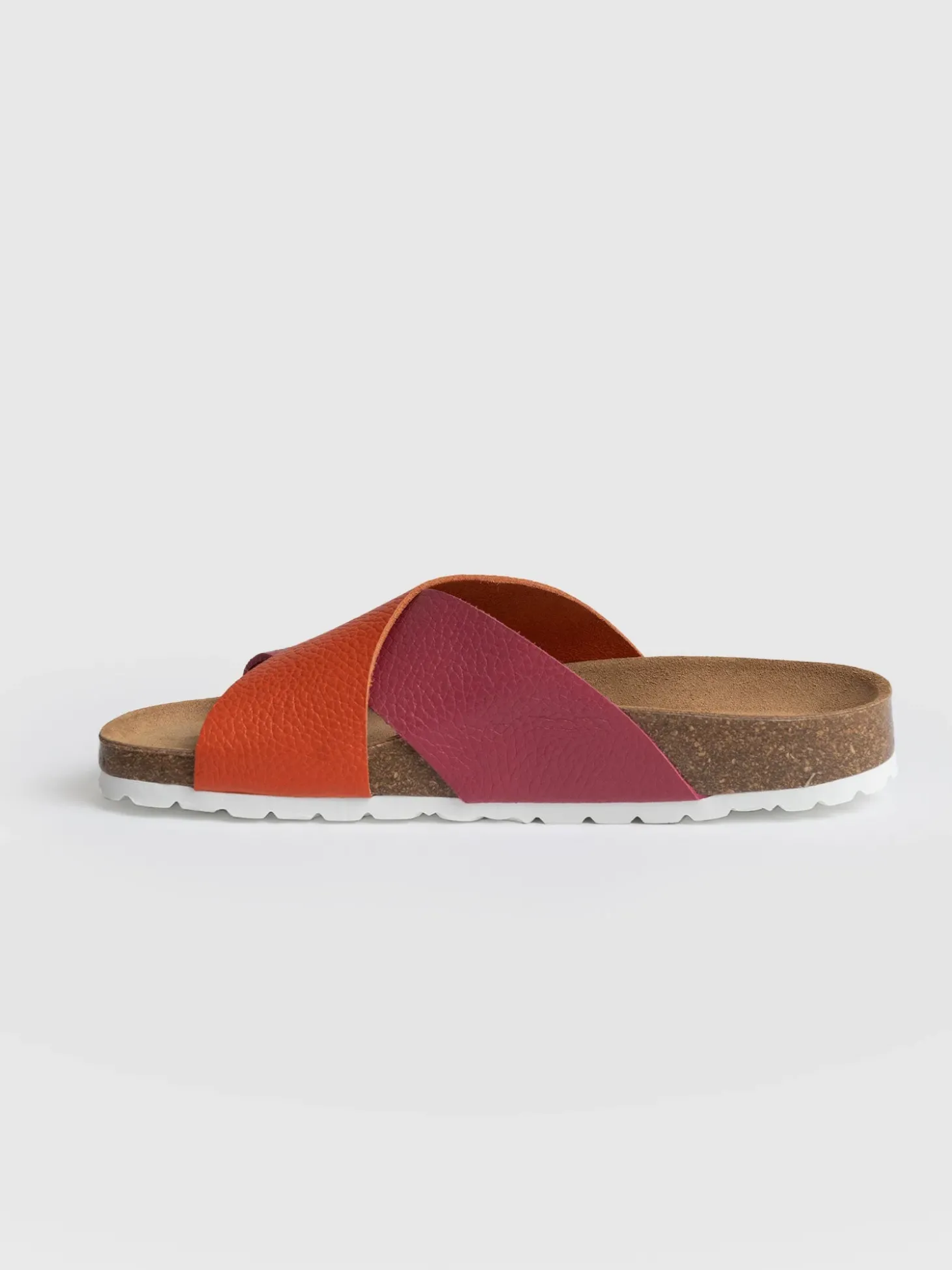 Cross Over Slides - Orange & Pink