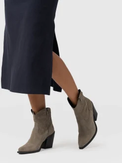 Dallas Mid Boot - Taupe