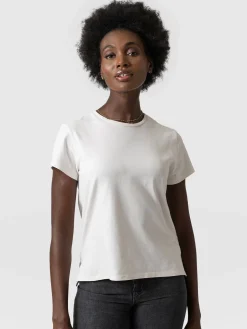 Easy Cotton Tee - Cream