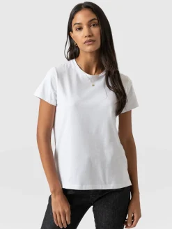 Easy Cotton Tee - White