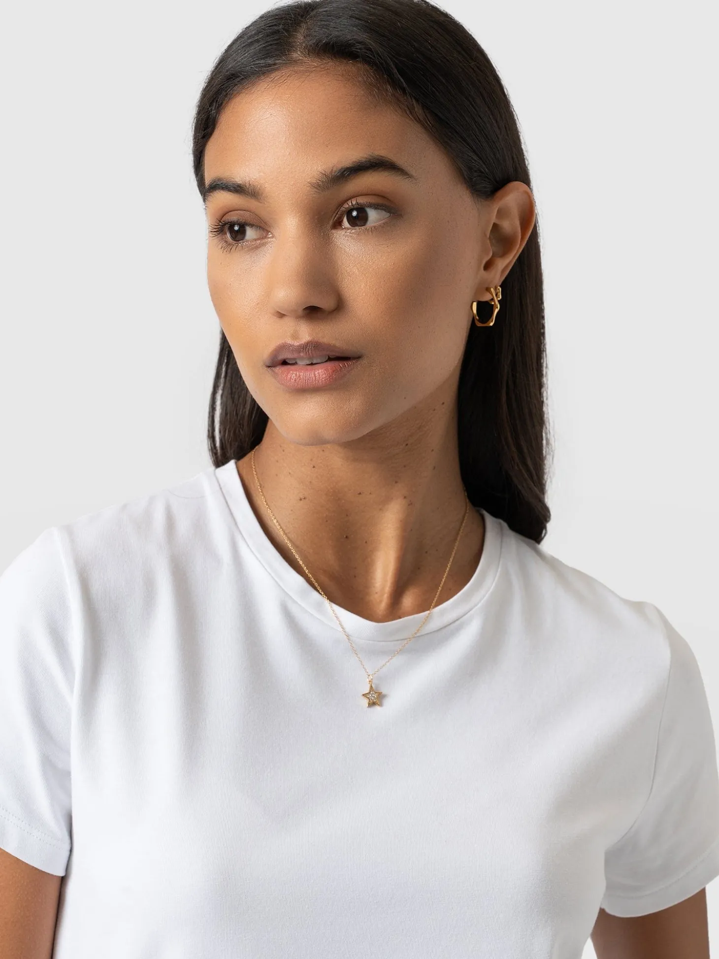 Easy Cotton Tee - White