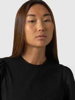 Eva Mock Shirt - Black