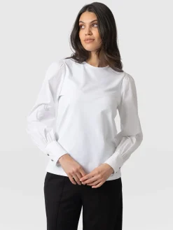 Eva Mock Shirt - White