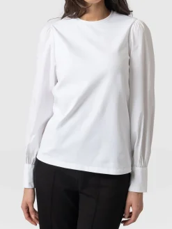 Eva Mock Shirt - White