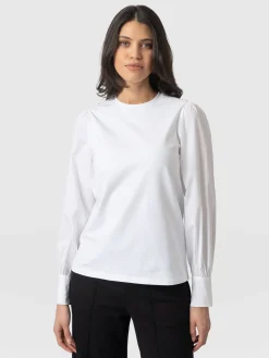 Eva Mock Shirt - White