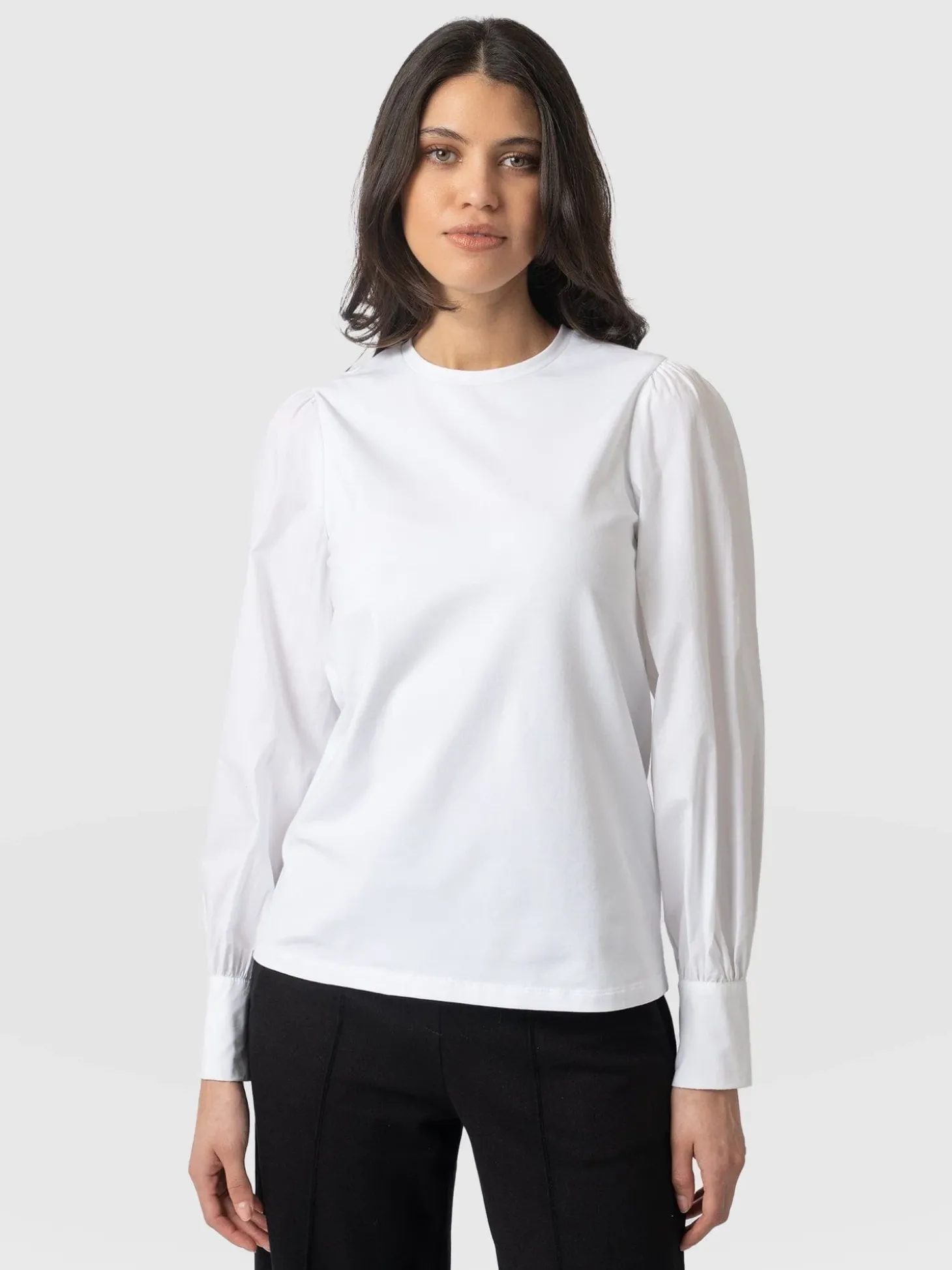 Eva Mock Shirt - White