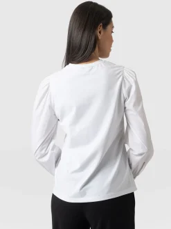 Eva Mock Shirt - White