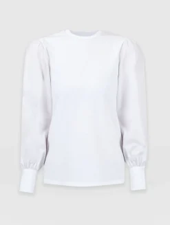 Eva Mock Shirt - White