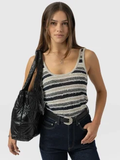 Fearne Knit Cami - Blue Stripe