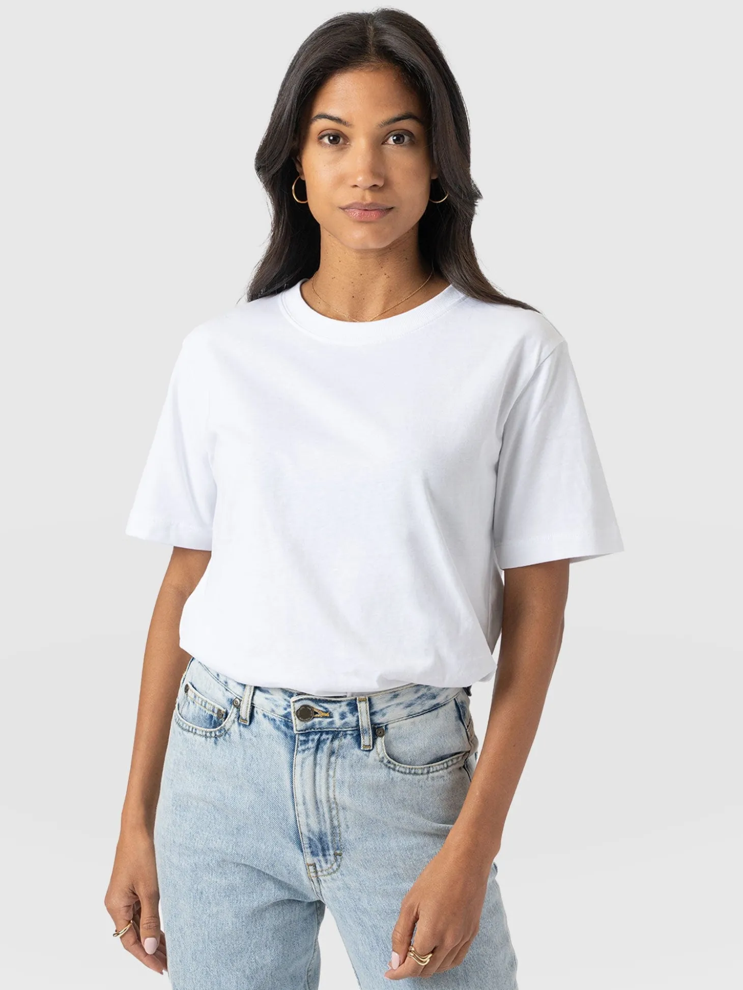 Finsbury Crew Neck Tee - White