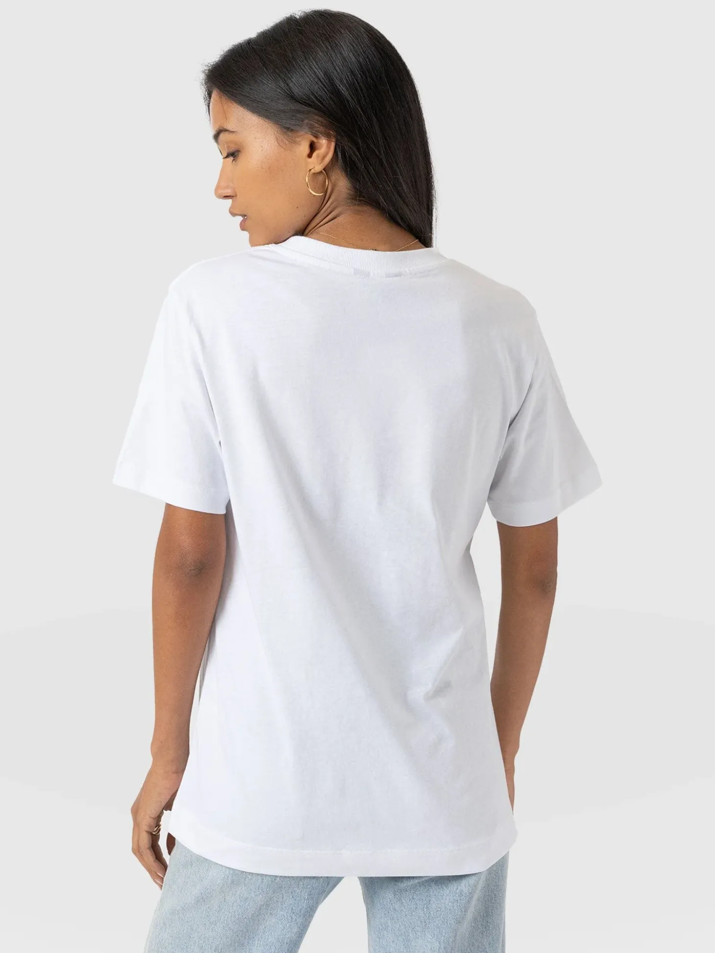 Finsbury Crew Neck Tee - White